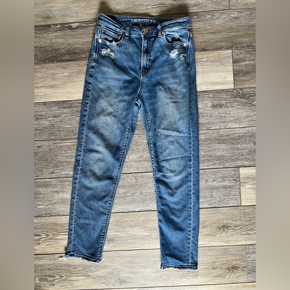 American Eagle Outfitters Distressed Stretch Jeans